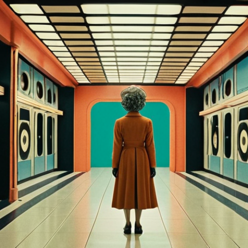 **

A retro-stylish scene inspired by "Reverse: 1999".  Vintage film grain effect.  Focus on a uniquely designed character with a mysterious backstory, standing amidst a backdrop of time-traveling anomalies.  Subtle color palette with pops of vibrant, anachronistic elements.

**