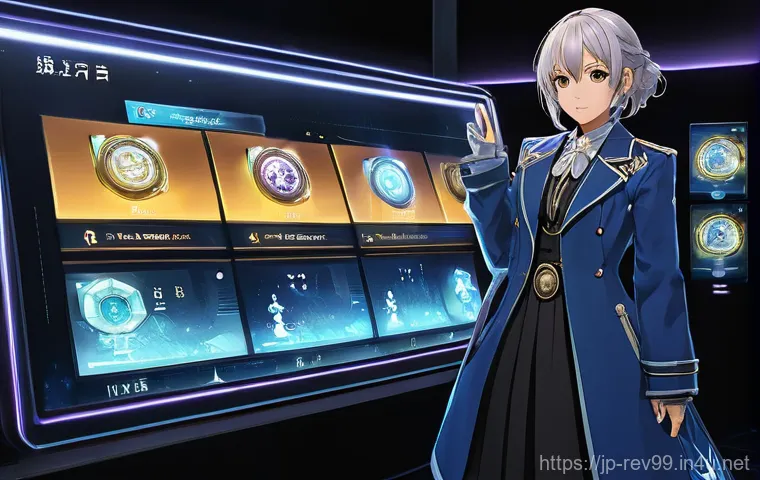 리버스 1999 시즌 이벤트 참여 팁 - **Prompt 1: Event Reward Planning Session**
    An anime-style illustration of a determined and focu...